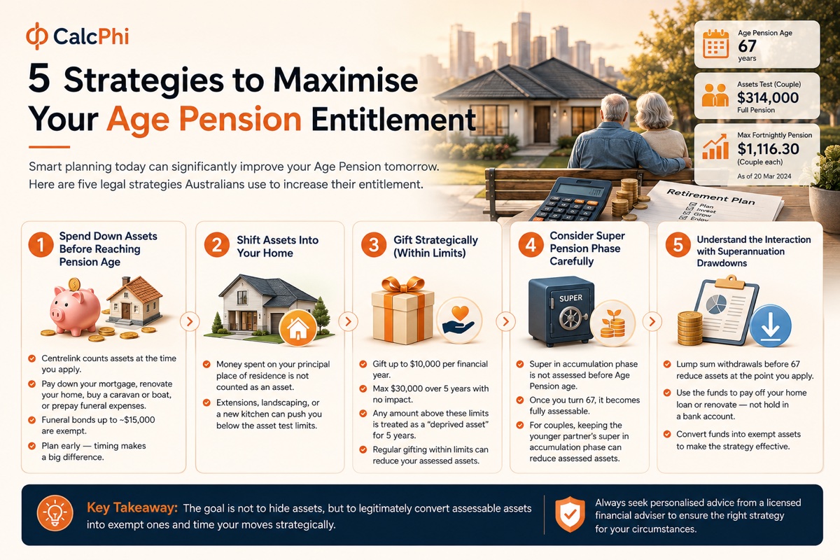 5 Strategies to Maximise Your Age Pension Entitlement