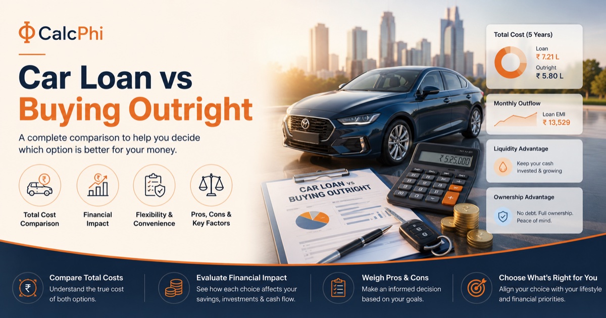 Car Loan vs Buying Outright