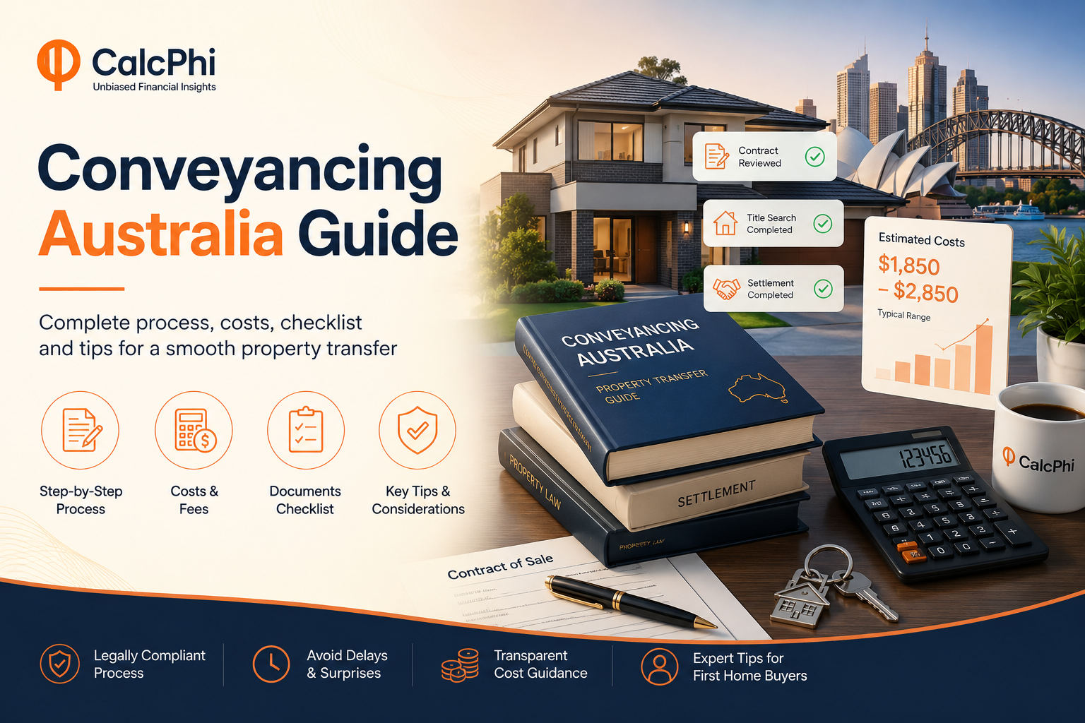 Conveyancing Australia Guide — complete process, costs, checklist and tips for a smooth property transfer