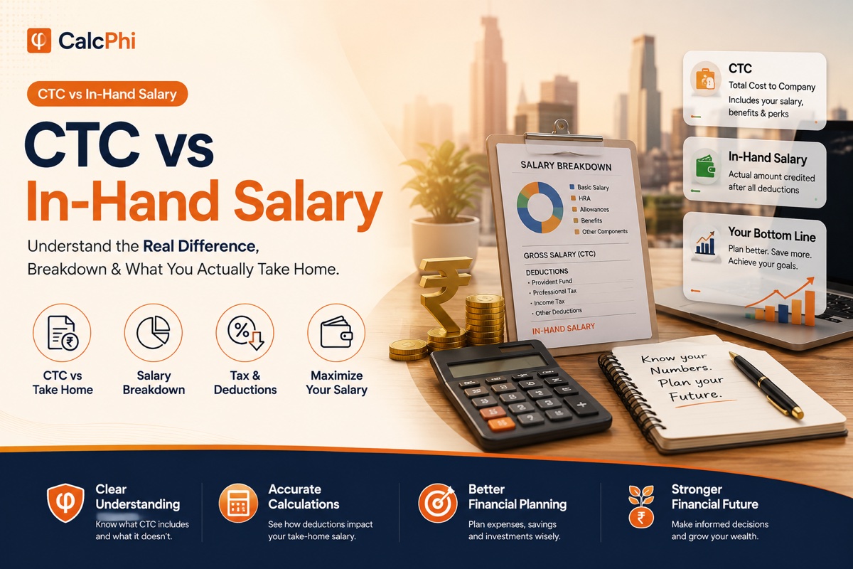 CTC vs in-hand salary: understand the real difference, salary breakdown and what you actually take home