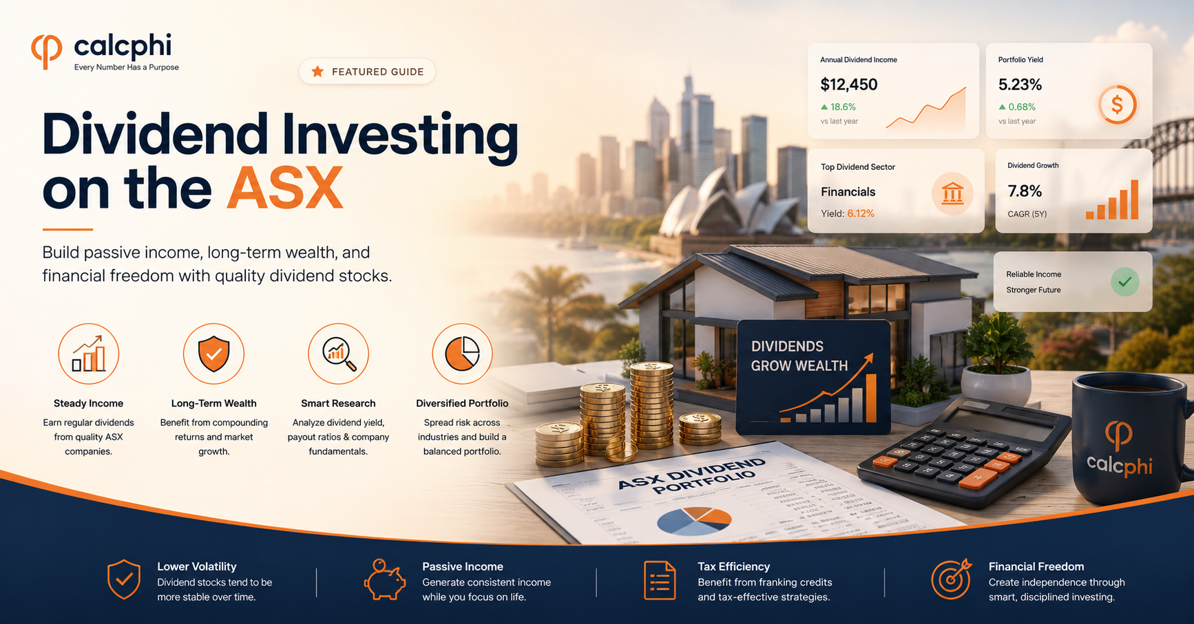 Dividend Investing on the ASX — build passive income, long-term wealth and financial freedom with quality dividend stocks
