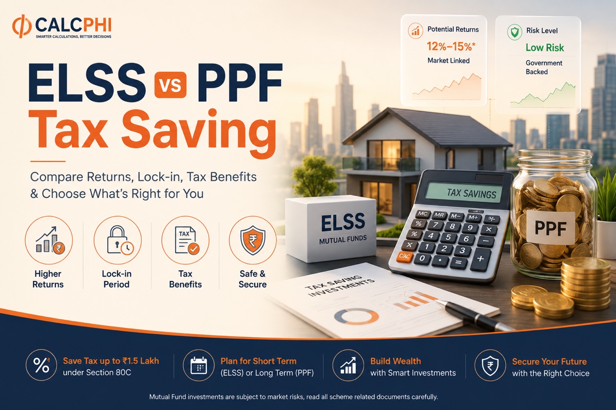 ELSS vs PPF for 80C tax saving in 2026 — compare returns, lock-in, tax benefits and choose the right instrument for your situation