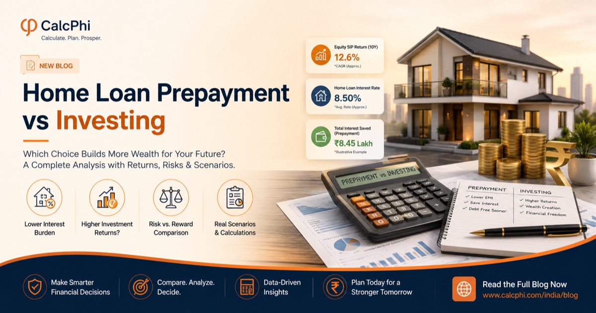 Home Loan Prepayment vs Investing: Which Builds More Wealth?