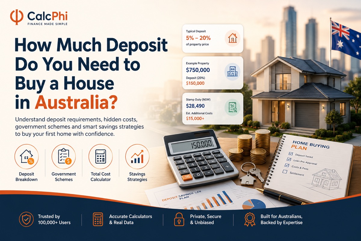 How much deposit do you need to buy a house in Australia — deposit breakdown, government schemes, hidden costs and savings strategies