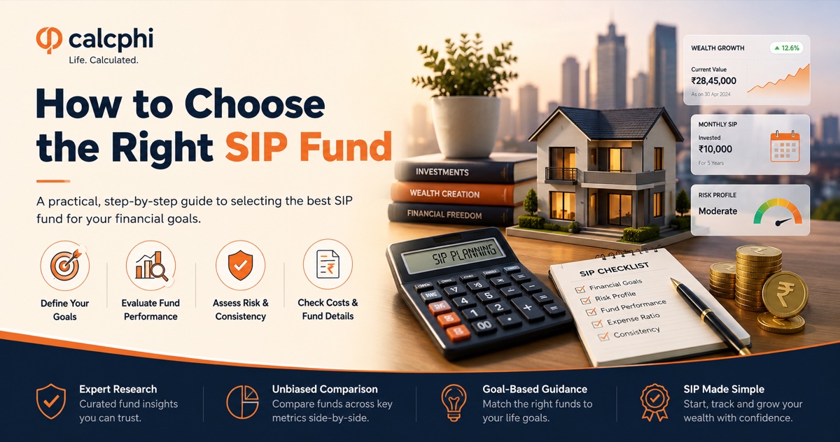 How to choose the right SIP fund: a practical guide to selecting the best SIP fund for your financial goals