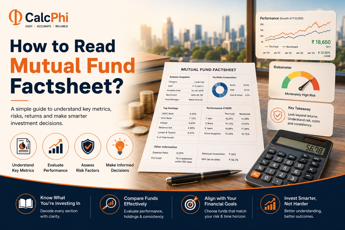 How to Read a Mutual Fund Factsheet