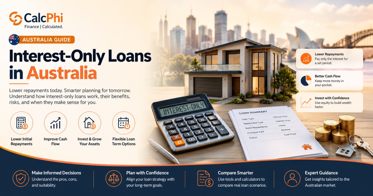 Interest-only loans in Australia — lower repayments, cash flow benefits, risks and when they make sense
