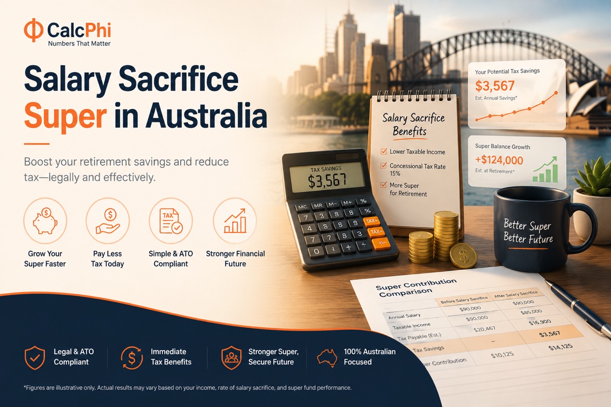 Salary sacrifice super in Australia — lower taxable income, ATO compliant tax savings and stronger retirement balance