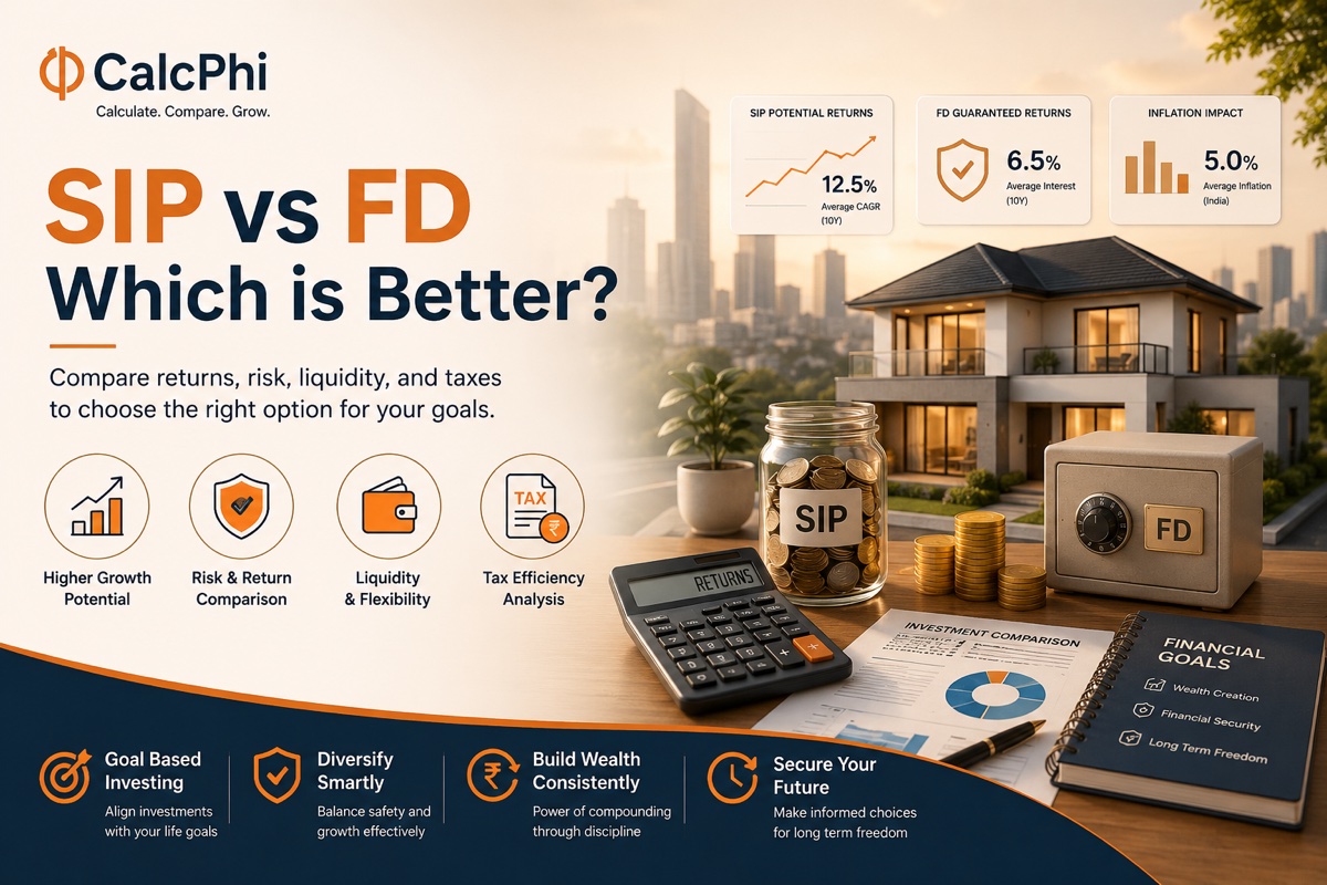 SIP vs Fixed Deposit: which is better for Indian investors in 2026