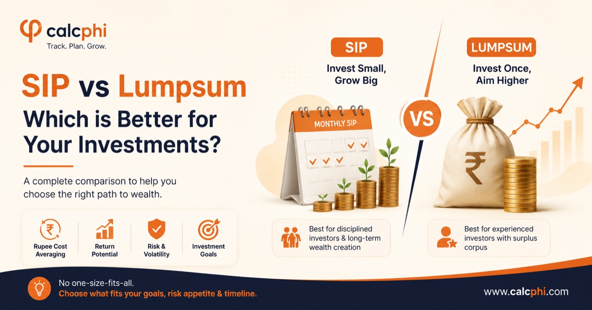 SIP vs Lumpsum: Which is Better for Your Investments?