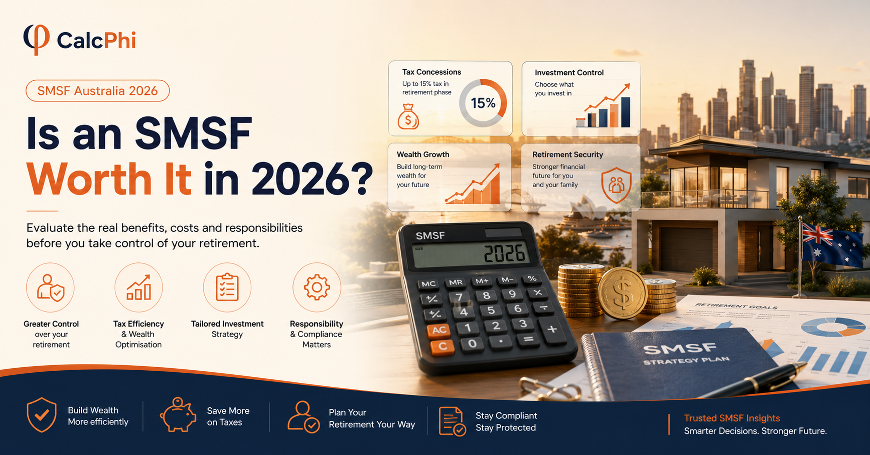 Is an SMSF worth it in 2026? Evaluate the real benefits, costs and responsibilities before you take control of your retirement