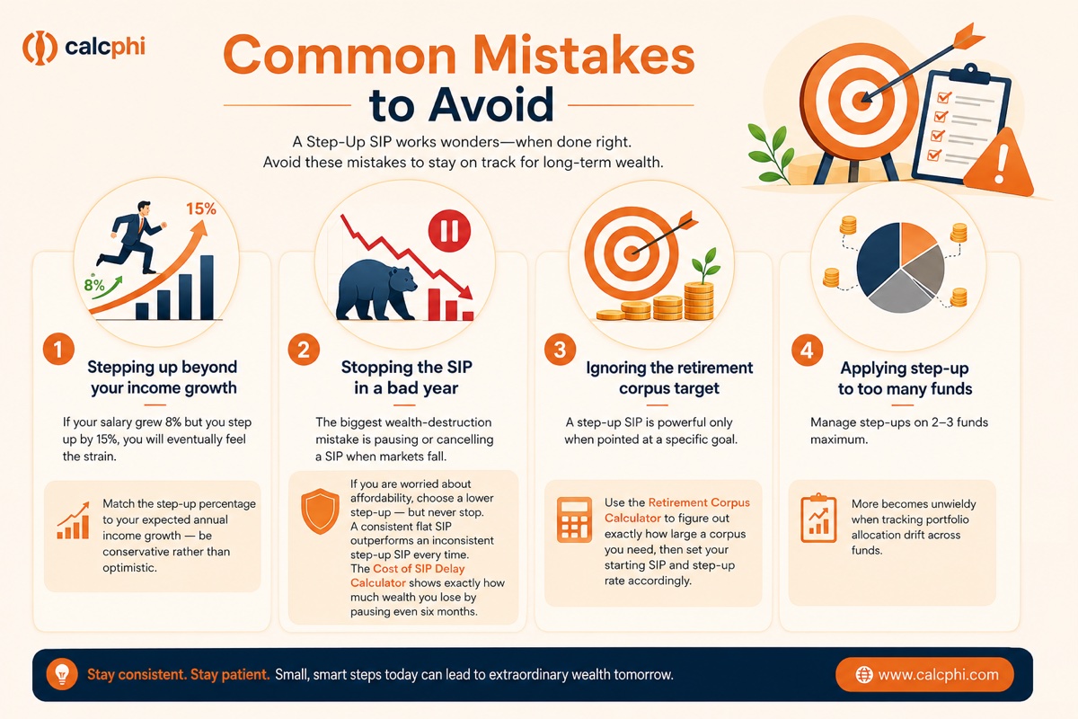 Common Step-Up SIP Mistakes to Avoid