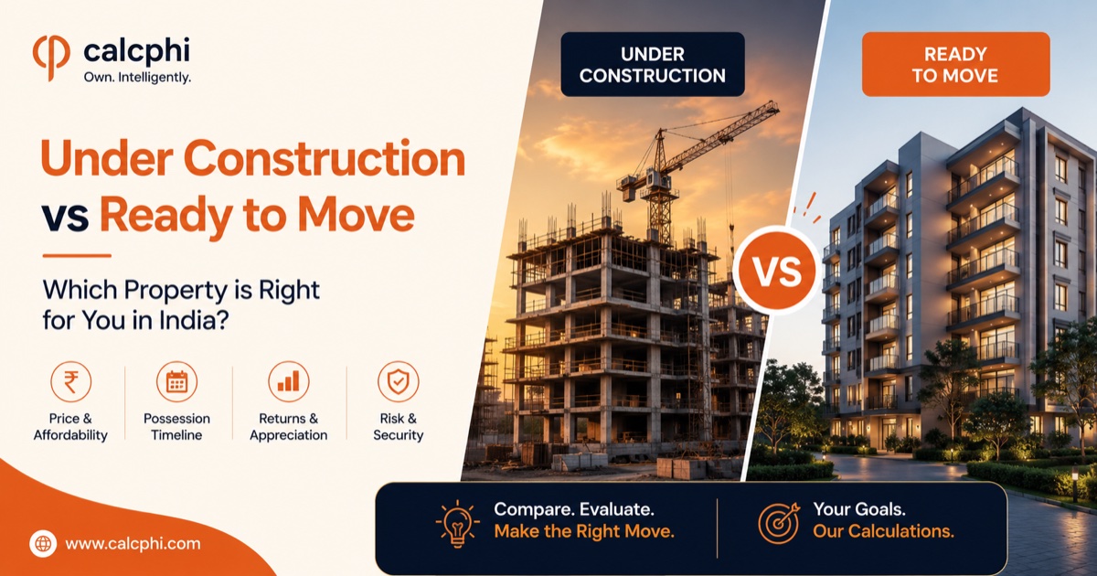Under Construction vs Ready to Move: Which Property is Right for You in India?
