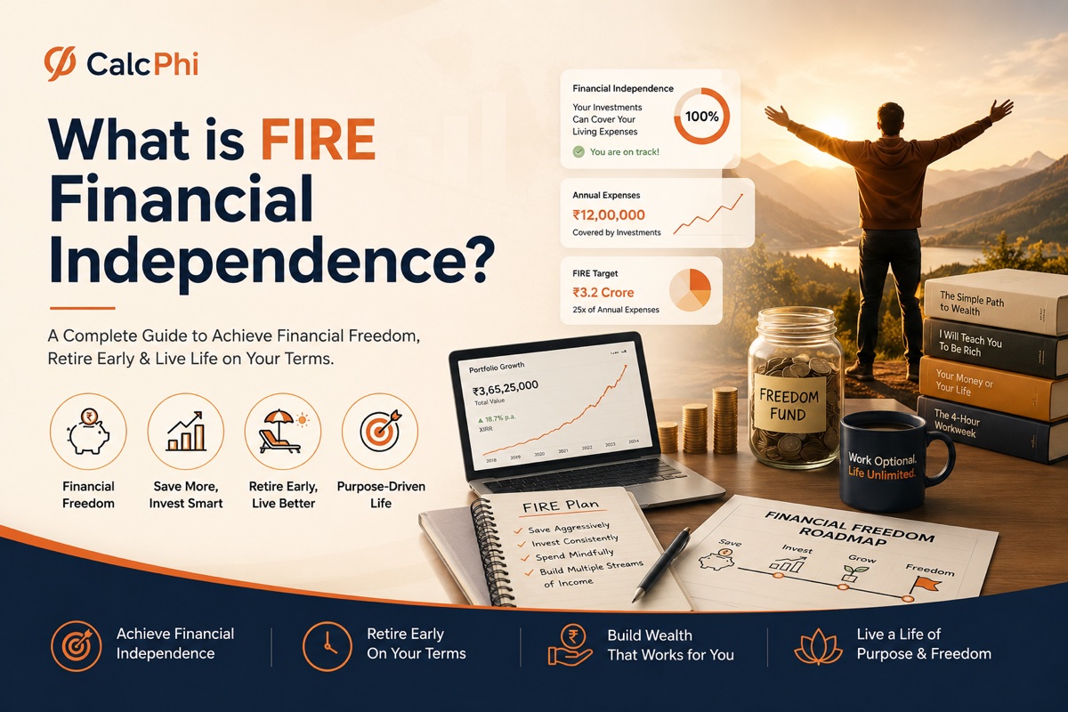 What is FIRE Financial Independence — complete guide to achieve financial freedom, retire early and live life on your terms